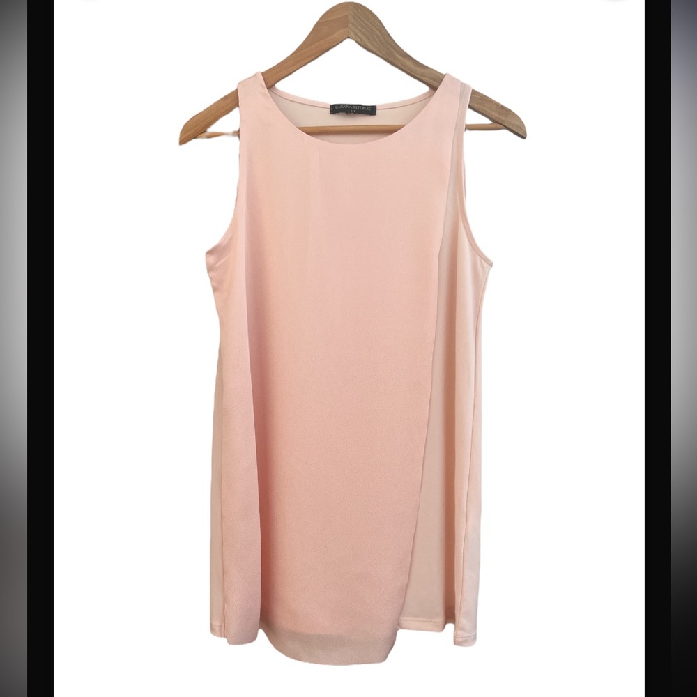 Banana Republic Pink Sleeveless Blouse